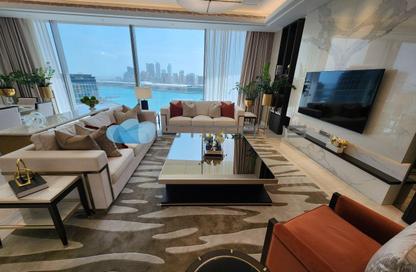 Apartment - 3 Bedrooms - 4 Bathrooms for rent in Bahrain Bay - Capital Governorate