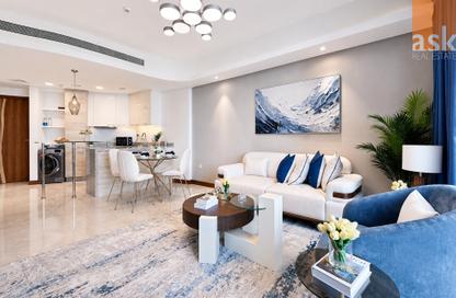Apartment - 1 Bedroom - 2 Bathrooms for rent in The Treasure - Dilmunia Island - Muharraq Governorate