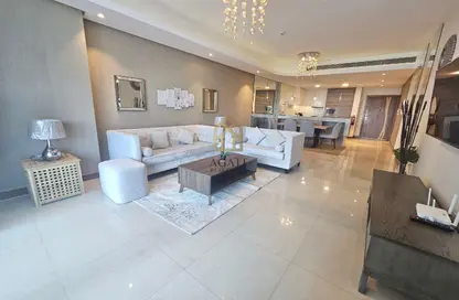 Apartment - 2 Bedrooms - 4 Bathrooms for rent in The Treasure - Dilmunia Island - Muharraq Governorate