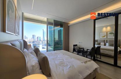Apartment - Studio - 1 Bathroom for rent in Bahrain Bay - Capital Governorate