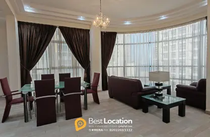 Apartment - 4 Bedrooms - 5 Bathrooms for rent in Al Juffair - Capital Governorate