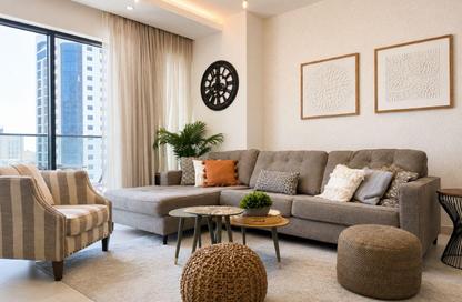 Apartment - 2 Bedrooms - 2 Bathrooms for rent in Al Juffair - Capital Governorate