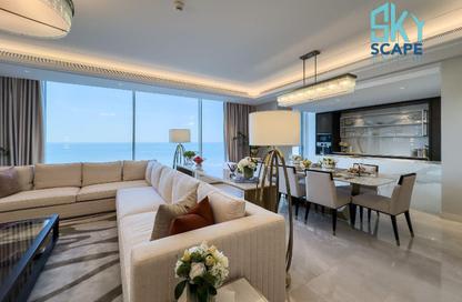 Apartment - 3 Bedrooms - 5 Bathrooms for rent in Bahrain Bay - Capital Governorate Apartment - 3 Bedrooms - 5 Bathrooms for rent in Bahrain Bay - Capital Governorate