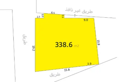 أرض - استوديو للبيع في البديع - المحافظة الشمالية