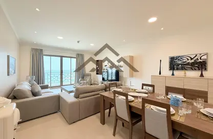 شقة - 2 غرف نوم - 3 حمامات للايجار في اللاجون - أمواج - المحرق