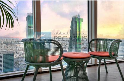 Apartment - 1 Bedroom - 2 Bathrooms for rent in Bahrain Financial Harbour - Manama - Capital Governorate