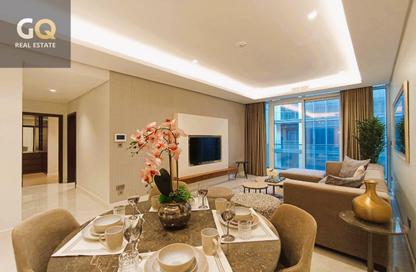Apartment - 2 Bedrooms - 2 Bathrooms for rent in Canal View - Dilmunia Island - Muharraq Governorate