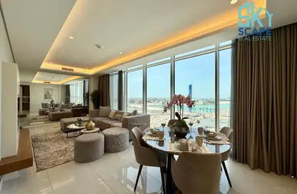 Apartment - 2 Bedrooms - 3 Bathrooms for rent in Canal View - Dilmunia Island - Muharraq Governorate