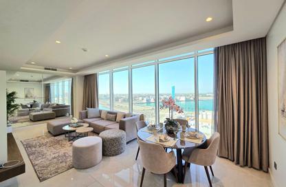 Apartment - 2 Bedrooms - 3 Bathrooms for rent in Canal View - Dilmunia Island - Muharraq Governorate