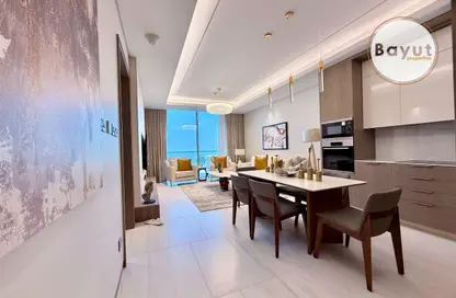 Apartment - 1 Bedroom - 2 Bathrooms for rent in Bahrain Bay - Capital Governorate Apartment - 1 Bedroom - 2 Bathrooms for rent in Bahrain Bay - Capital Governorate