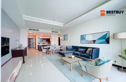 Apartment - 2 Bedrooms - 3 Bathrooms for rent in Al Juffair - Capital Governorate