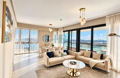 Apartment - 3 Bedrooms - 3 Bathrooms for rent in Marassi Al Bahrain - Diyar Al Muharraq - Muharraq Governorate