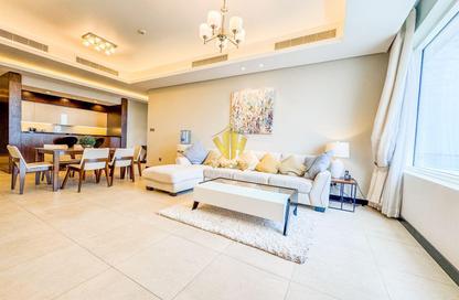 شقة - 2 غرف نوم - 4 حمامات للايجار في الجفير - محافظة العاصمة